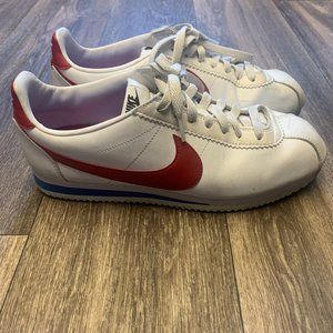 Nike Cortez Shoes Red White & Blue, W10, M8.5